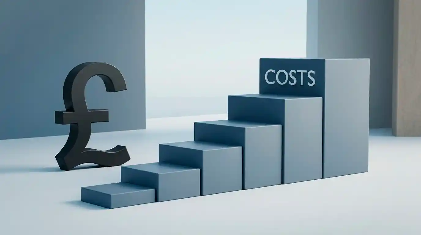 Illustration of a rising tax bar driving offshore movement, representing the Remote Gaming Duty increase.